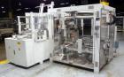 Used Focke Model 486 Automatic Case Erector, Side Load Packer, and Tape Sealer