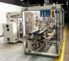 Used Focke Model 486 Automatic Case Erector, Side Load Packer, and Tape Sealer