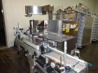 Used IMA Model CP15 Top Loading Case Packer. Capable of speeds up to 15 cases per minute. Case size range: (Length) 190mm-600mm, (Width) 80mm-400mm, (Height) 90mm-350mm. 3/60/480 Volt. Has Allen-Brad...