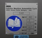 IMA (BFB) Model CP18BA Small Footprint Automatic Case Packer w/Tape Seal