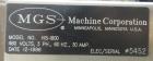 Used MGS Model HIS-1800 Case Packer