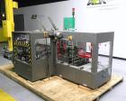 Used Marchesini Type PS 500 Automatic Case Erector / Packer / Sealer. Designed for cartons and equipped with multi-tier stacking collation, and RSC style cases with ps tape sealing. Capable of speeds...