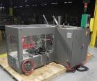 Used Marchesini Type PS 500 Automatic Case Erector / Packer / Sealer. Designed for cartons and equipped with multi-tier stacking collation, and RSC style cases with ps tape sealing. Capable of speeds...