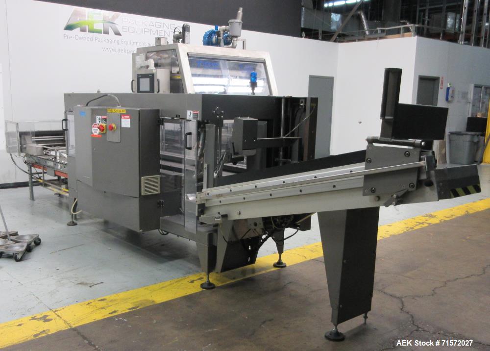 Used- BluePrint Automation Robotic Top Loading Case Packing Line