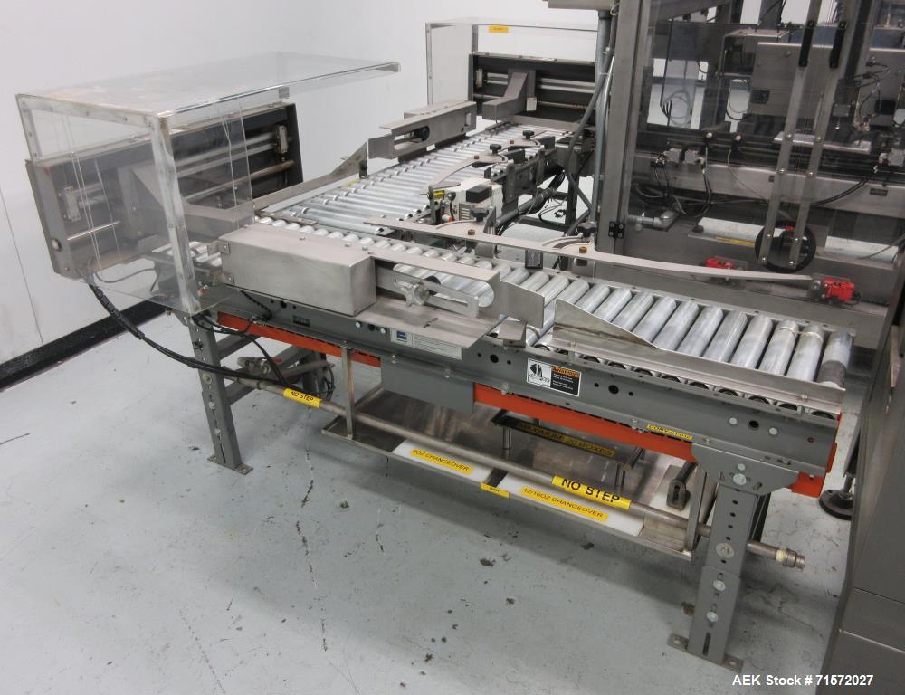 Used- BluePrint Automation Robotic Top Loading Case Packing Line