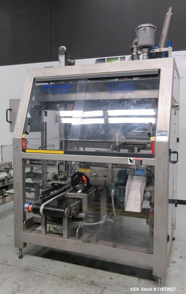 Used- BluePrint Automation Robotic Top Loading Case Packing Line