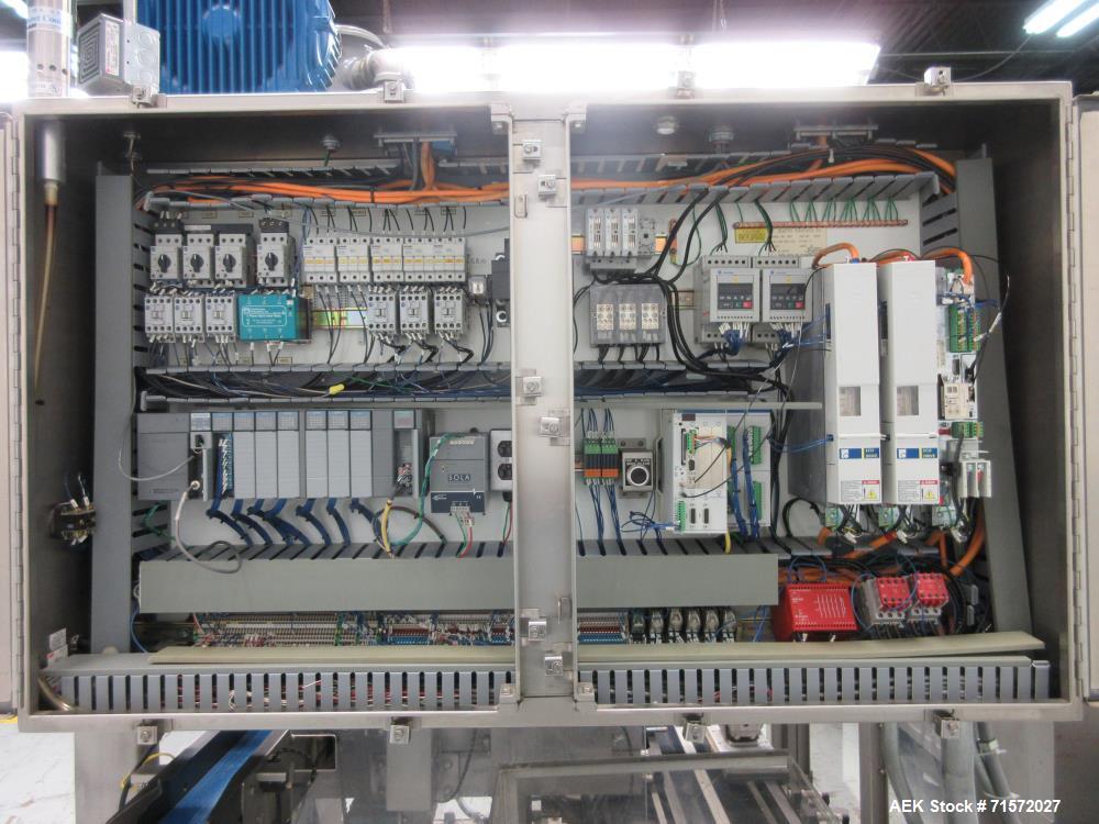 Used- BluePrint Automation Robotic Top Loading Case Packing Line