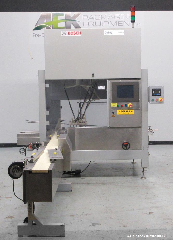 Used Doboy Presto Robotic Top Load Case Packer