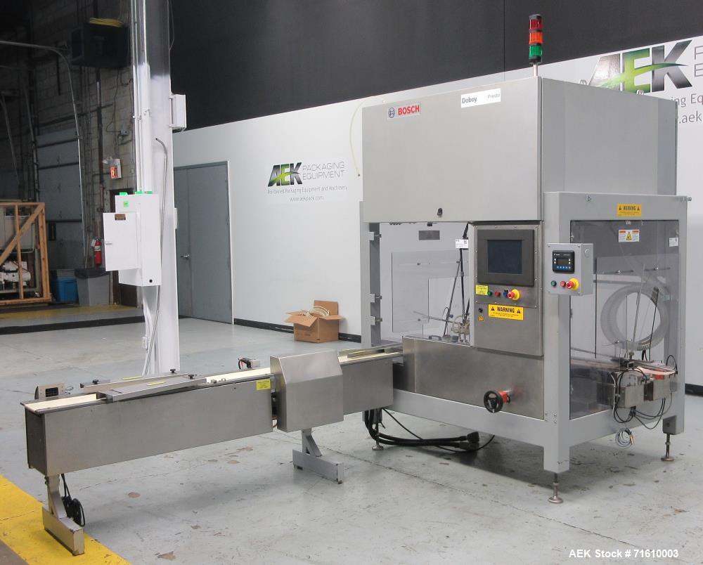 Used Doboy Presto Robotic Top Load Case Packer