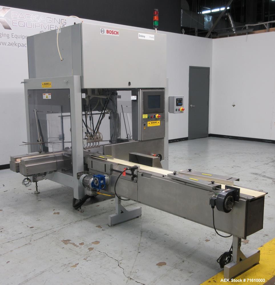 Used- Doboy Presto Robotic Top Load Case Packer