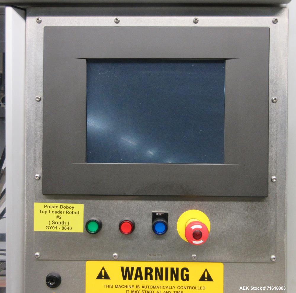 Used Doboy Presto Robotic Top Load Case Packer