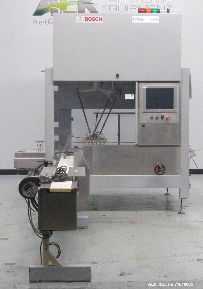 Used Doboy Presto Robotic Top Load Case Packer