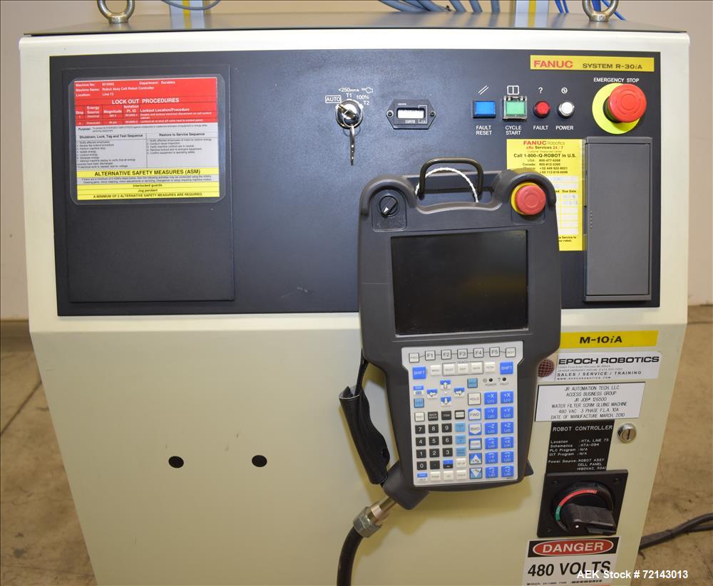 Used- Fanuc Robotic Packing System, Model M-10iA