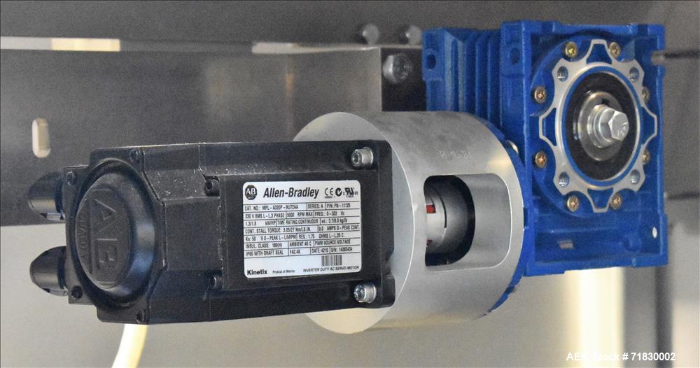 Used MGS Model TLC Top Load Cartoner with Robotic Pick and Place Unit.