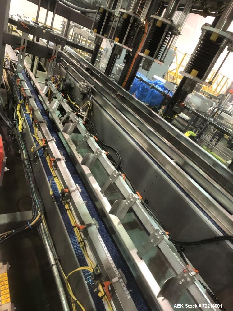 Used Pearson Model GTLU Automatic Pck and Place Robotic Top Load Case Packer.