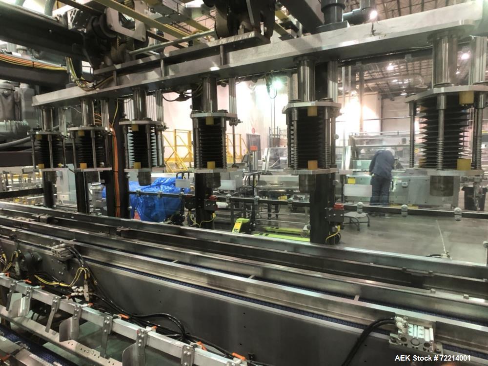 Used Pearson Model GTLU Automatic Pck and Place Robotic Top Load Case Packer.