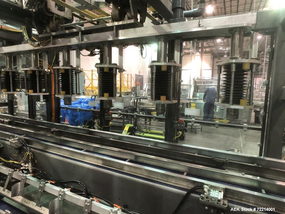 Used Pearson Model GTLU Automatic Pck and Place Robotic Top Load Case Packer.