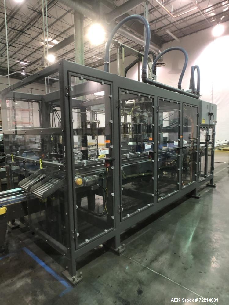 Used Pearson Model GTLU Automatic Pck and Place Robotic Top Load Case Packer.