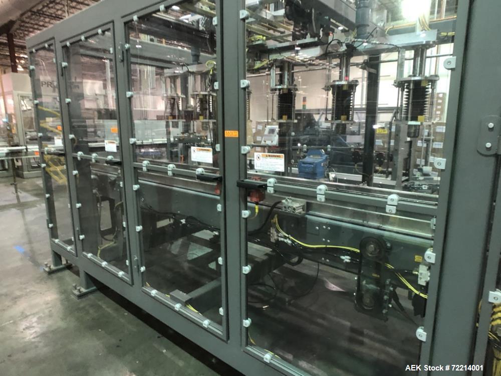 Used Pearson Model GTLU Automatic Pck and Place Robotic Top Load Case Packer.