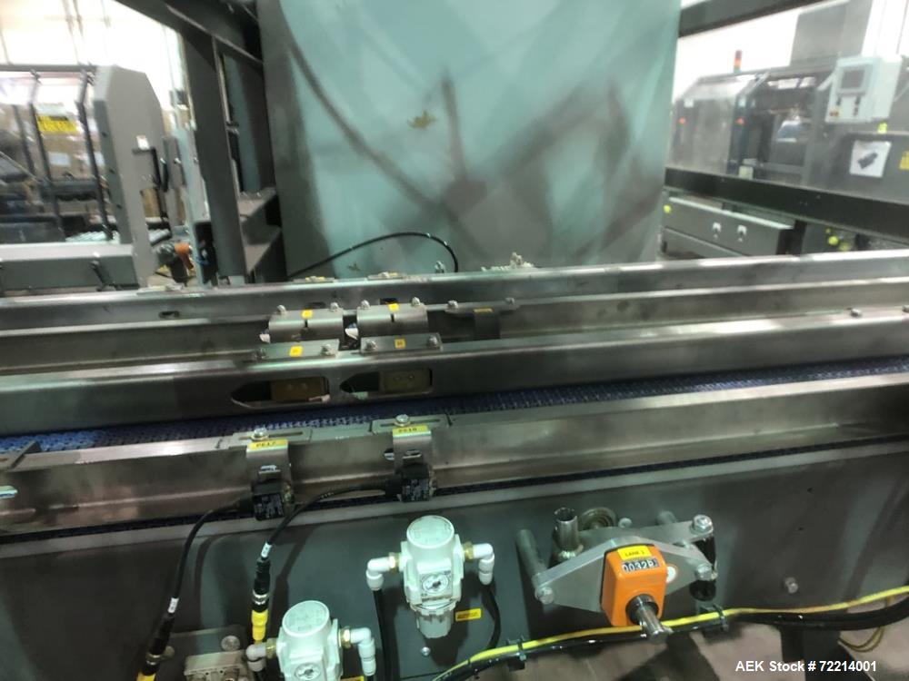 Used Pearson Model GTLU Automatic Pck and Place Robotic Top Load Case Packer.