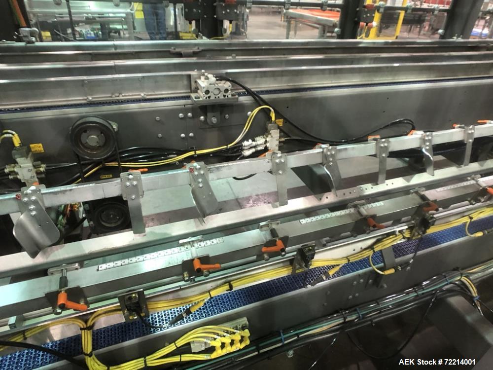 Used Pearson Model GTLU Automatic Pck and Place Robotic Top Load Case Packer.