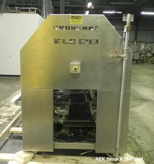 Used- Rovema Model ELD643 Vertical Top Load Packer