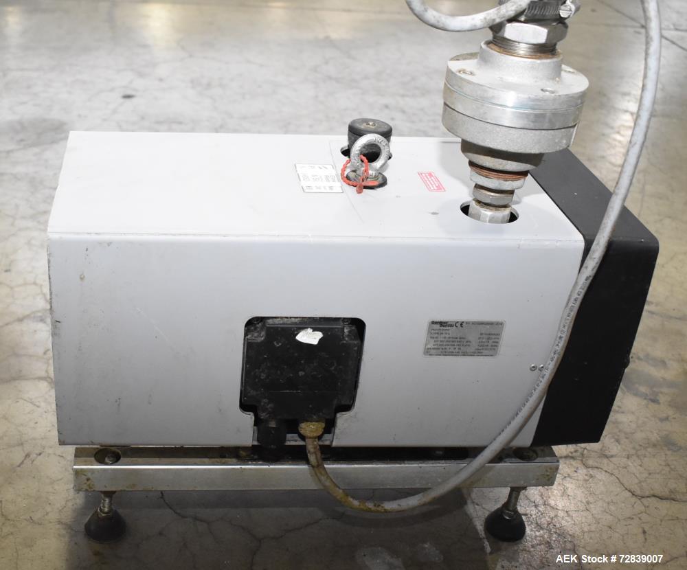 Used Bosch (Syntegon) Presto Robotic Top Load Robotic Case Packer capable of speeds up to 400 packages per minute.  Has a product size range: Length 2" to 7.9" or 50mm to 200mm, width .6" to 4.7" or ...