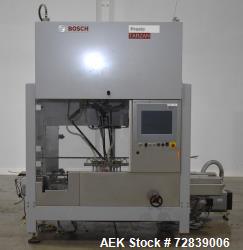  Bosch (Syntegon) Presto Robotic Top Load Robotic Case Packer capable of speeds up to 400 packages p...