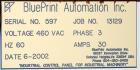 Used BluePrint Automation Robotic Top Loading Case Packing Line