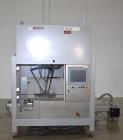 Used Bosch (Syntegon) Presto Robotic Top Load Robotic Carton loader. Capable of speeds up to 400 packages per minute. Has a product size range: Length 2