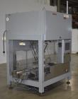 Used Bosch (Syntegon) Presto Robotic Top Load Robotic Carton loader. Capable of speeds up to 400 packages per minute. Has a product size range: Length 2