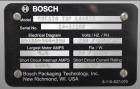 Used Bosch (Syntegon) Presto Robotic Top Load Robotic Carton loader. Capable of speeds up to 400 packages per minute. Has a product size range: Length 2