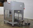 Used Bosch (Syntegon) Presto Robotic Top Load Robotic Case Packer capable of speeds up to 400 packages per minute.  Has a product size range: Length 2