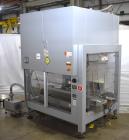 Used Bosch (Syntegon) Presto Robotic Top Load Robotic Case Packer capable of speeds up to 400 packages per minute.  Has a product size range: Length 2
