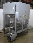 Used Bosch (Syntegon) Presto Robotic Top Load Robotic Case Packer capable of speeds up to 400 packages per minute.  Has a product size range: Length 2