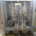 Used Bosch (Syntegon) Presto Robotic Top Load Robotic Case Packer capable of speeds up to 400 packages per minute.  Has a product size range: Length 2