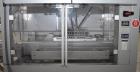 Used Bosch (Syntegon) Presto Robotic Top Load Robotic Case Packer capable of speeds up to 400 packages per minute.  Has a product size range: Length 2