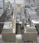 Used Bosch (Syntegon) Presto Robotic Top Load Robotic Case Packer capable of speeds up to 400 packages per minute.  Has a product size range: Length 2