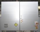 Used Bosch (Syntegon) Presto Robotic Top Load Robotic Case Packer capable of speeds up to 400 packages per minute.  Has a product size range: Length 2