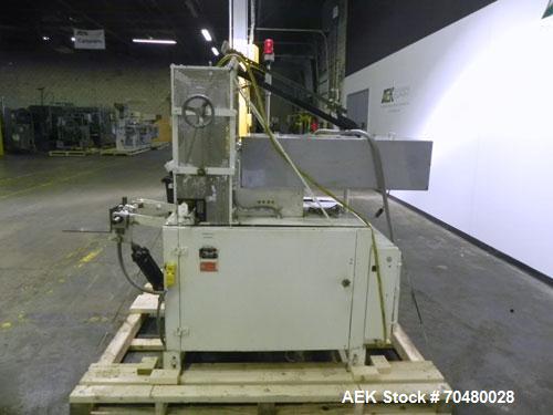Used Salwasser R101 Semi Automatic Case Packer. Capbable of speeds up to 12 cases per minute (Depending on product and pack pattern). Has Allen Bradley PLC controls, product upstacker and power takea...