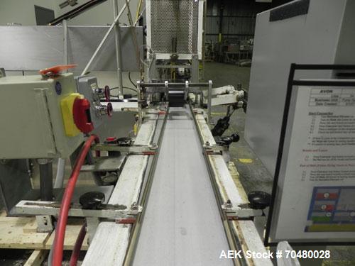 Used Salwasser R101 Semi Automatic Case Packer. Capbable of speeds up to 12 cases per minute (Depending on product and pack pattern). Has Allen Bradley PLC controls, product upstacker and power takea...