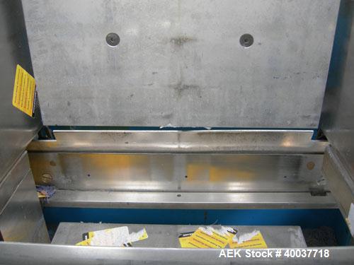 Used- Standard Knapp Semi Automatic Case Packer, Type 806. Approximate case capacity 6'' to 21'' width, 9'' to 21'' length, ...
