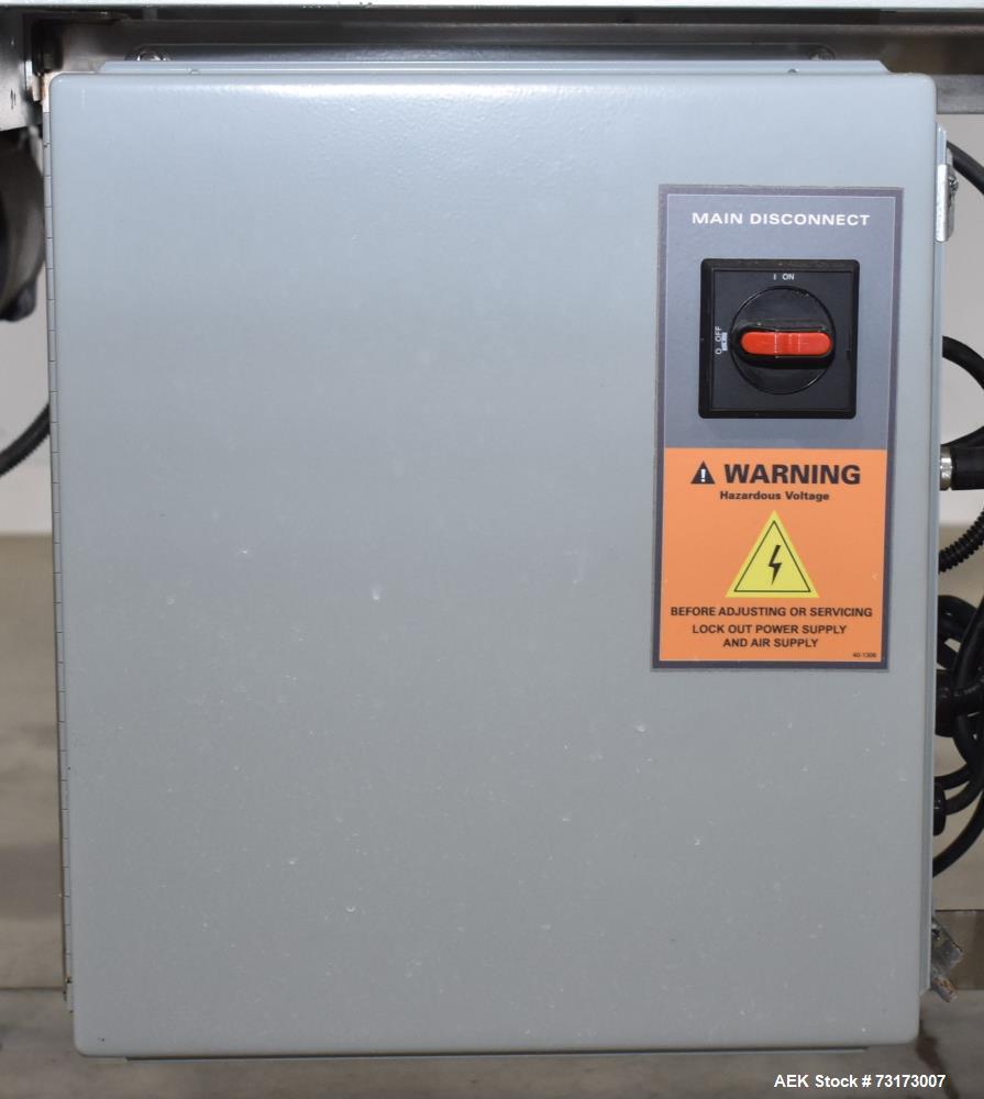Used Wexxar Belcor Model 5150 Semi Automatic Case Erector and Sealer - Dekka 2" Top and Bottom Tape Head