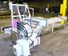 Used ABC Model SP15 Semi-Automatic Case Packer. Machine is capable of speeds up to 15 cases per minute. Has an inline product feed, carton upstacker and automatic case take-away conveyor. Last used o...