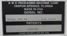 Used A-B-C Model SPT-98 Semi-Automatic Case Packer
