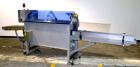 Used Blueprint Automation Semi-Automatic Bag Collator. Capable of speeds up to 140 bags per minute. Bag size range: Small wheel 4