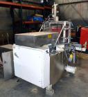 Used Salwasser Sure Way R101 semi automatic case packer. Has right angle infeed with carton upstacker. Case lowering device, last used with Jones CMV cartoner.