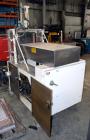 Used Salwasser Sure Way R101 semi automatic case packer. Has right angle infeed with carton upstacker. Case lowering device, last used with Jones CMV cartoner.