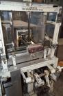 Used Salwasser Sure Way R101 semi automatic case packer. Has right angle infeed with carton upstacker. Case lowering device, last used with Jones CMV cartoner.