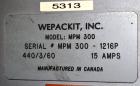 Used Wepackit Model MPM 300 Case Packer